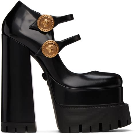 cheap versace heels for sale|versace chunky heels.